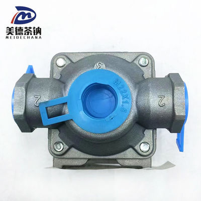 Standard-Lkw-Bremssystem Schnellentladungsluftventil 3516-10-00007 in der Mitte