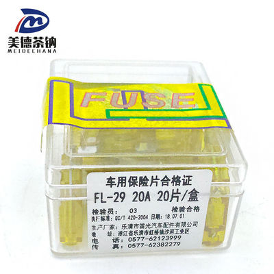 Busmodell Mini-Blade-Plastik-Mikroschutzbirne für langlebige elektrische Verbindungen