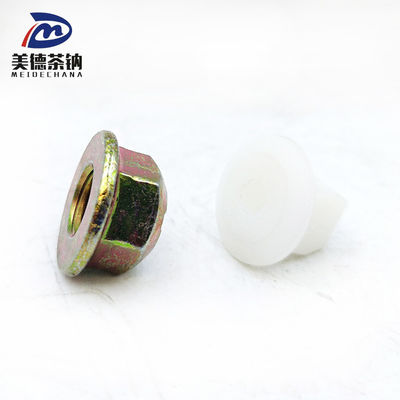 Hexagonale Flanschverriegelungsmuttern aus Standard-Edelstahl zur präzisen Befestigung